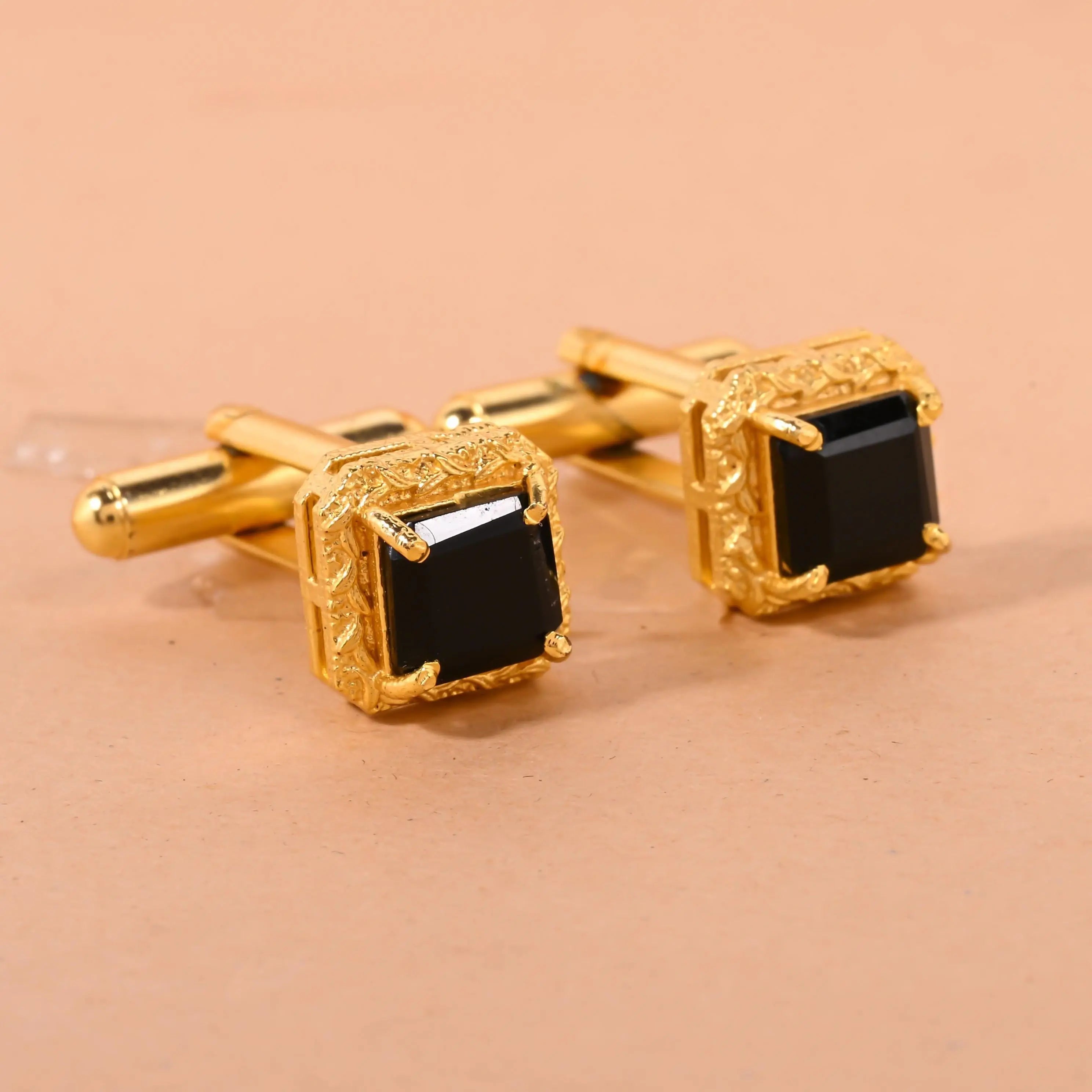 ABC Classic Men's Cufflinks – Elegant Shirt Accessories for Formal Wear, CL37